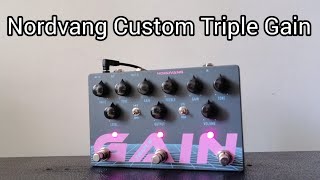 John Mayer Tones Nordvang Custom Triple Gain  BluesBreaker Klon Centaur and TS10 in a box [upl. by Mclaughlin]