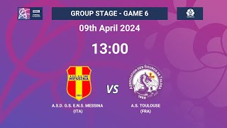 Futsal 2024  Women  GROUP STAGE  GAME 6  ASD GS ENS MESSINA vs AS TOLOSA [upl. by Leonid]