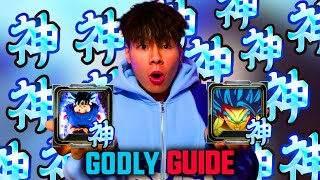 THE ONLY EQUIPMENT GUIDE YOU NEED GODLY GUARANTEE UPGRADE EQUIPS Dragon Ball Legends [upl. by Yendor]