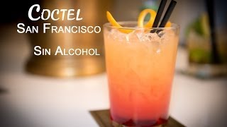 Como Hacer un Coctel San Francisco Bebida sin Alcohol [upl. by Gladys]