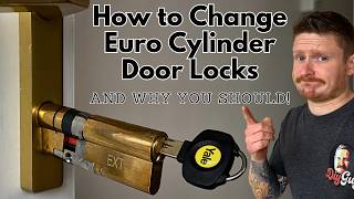 How to Change a Euro Cylinder Door Lock and How to Avoid Lock Snapping [upl. by Ayiak]