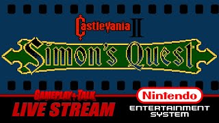 Castlevania II Simons Quest NES  Full Playthrough  Gameplay and Talk Live Stream 417 [upl. by Aniteb]