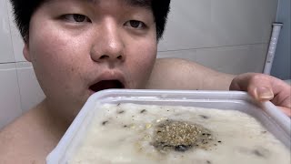 전복죽 먹방 abalone porridge l REAL SOUND l ASMR MUKBANG [upl. by Washington]