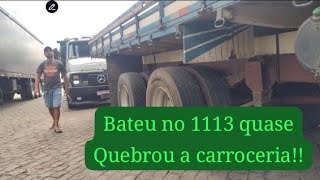 carreta bateu na traseira do 1113 [upl. by Kaz]