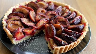 Recette de tarte aux Quetsches facile tarte aux prunes [upl. by Ciccia]