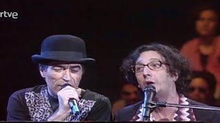 Fito Páez y Joaquín Sabina  Llueve sobre mojado en vivo [upl. by Ailina]