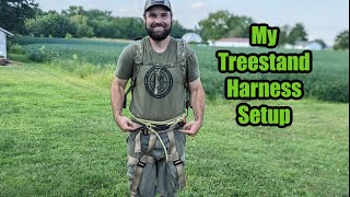 My Treestand Harness Setup [upl. by Warchaw]