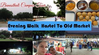 Banasthali Vidyapith Campus Tour  Hostel To Old Market Vlog [upl. by Llewkcor]