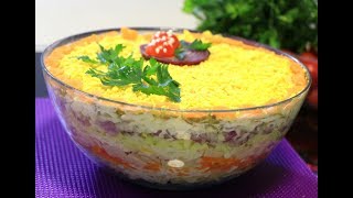 Mimoza salata  Recept [upl. by Aillil]