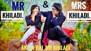 AKELA HAI MR KHILADIHeart Touching And Romantic Love Story Video song  Bablu Chauhan creation [upl. by Tomchay]