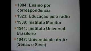 A História da EaD no Brasil [upl. by Ocinom326]