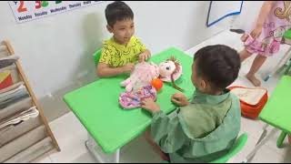 Role play Family amp Friends 1 Unit 2 Playtime Video01 [upl. by Adlai21]