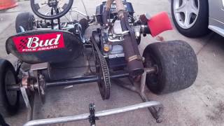 Racing Go Kart Header Installation [upl. by Netsuj]