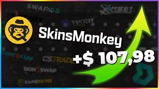 How to make PROFIT on SKINSMONKEY in 2024 [upl. by Shani656]