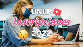 Inscripción UNLP 2022 Medicina y todas las carreras 💁🏻‍♀️ [upl. by Rosenkrantz]