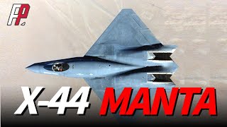 X44 Manta A stealth fighter that scares the hell out of Russia [upl. by Nilyac]