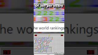 Minesweeper Iceberg  3bv limit shorts minesweeper iceberg gaming game speedrunning [upl. by Llenrahs]