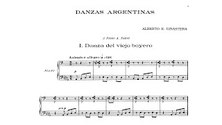 Ginastera Danzas Argentinas Op 2 IIII Argerich [upl. by Malo994]