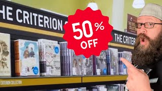 Save Big with Criterion 50 Sale Bluray pickups [upl. by Scharf]