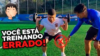 COMO FAZER AGACHAMENTO PARA O FUTEBOL [upl. by Dloreh]