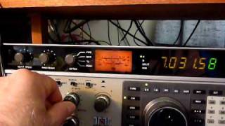 TIMEWAVE DSP9 With TEN TEC OMNI VI [upl. by Amalia]