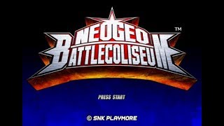 Neo Geo Battle Coliseum PS2 gameplay [upl. by Griff]