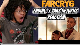 FAR CRY 6 ENDING  VAAS RETURNS REACTION  OMG MIXED EMOTIONS [upl. by Adao972]