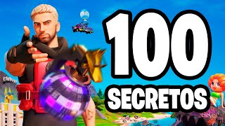 100 CURIOSIDADES DE FORTNITE CAPITULO 2 REMIX [upl. by Elaynad]