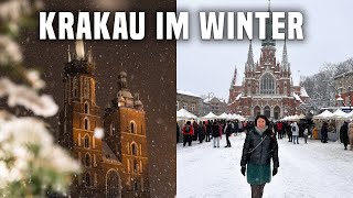 Krakau Sehenswürdigkeiten Diese Highlights darfst du nicht verpassen  Weihnachtsmarkt [upl. by Ciapas]