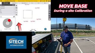 Siteworks Move a Base During a Site Calibration [upl. by Tyree]