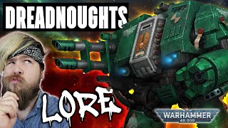 The DARK Reality Of Dreadnoughts  Warhammer 40k Lore [upl. by Ariamo]