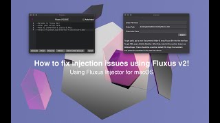 Fluxus v2  How to fix injection issues [upl. by Learsiy]