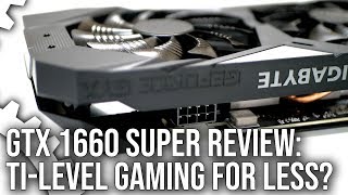 Nvidia GeForce GTX 1660 Super Review More Power More Performance [upl. by Melamed]