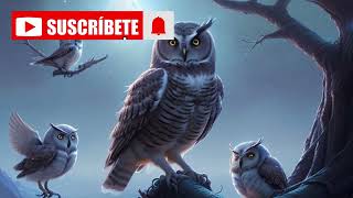 Luna the Brave Little Owl  English story  KIDS Story [upl. by Noffets]