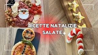 5 RICETTE SALATE PER NATALE 🎄🎅🏻 [upl. by Eisso739]