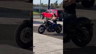 Test ride 2023 Indian Chief Bobber Dark Horse Black Smoke [upl. by Sommer]