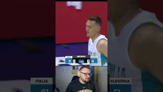 Luka Doncic UNREAL PASS vs Italy [upl. by Aicia]