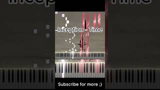 Inception  Time  Hans Zimmer Tutorial inception time pianotutorial medium hanszimmer piano [upl. by Clarissa]