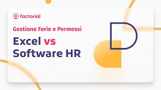 Gestione ferie Excel vs Software HR  Piano Ferie Excel 2022 [upl. by Grimes]