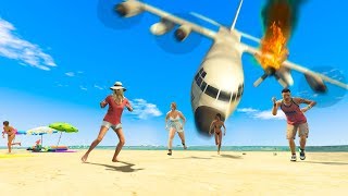 Emergency Landing Goes Wrong GTA RP [upl. by Gayla]