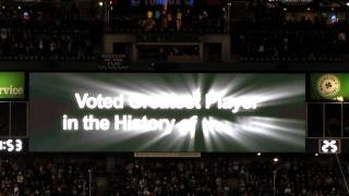 Bill Russell Raising the 12th Man Flag At Century Link 12111 LIVE HD [upl. by Loats]