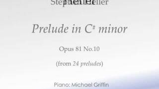 Heller Prelude in Cm Op 81 No 10 [upl. by Attennyl402]