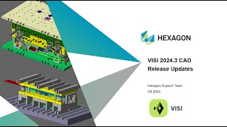 VISI by Hexagon 20243 CAD Webinar [upl. by Ymij32]