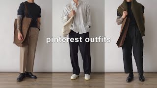 Recreating Pinterest Outfits [upl. by Bosch]