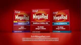 Schiff® MegaRed® Omega3 Krill Oil TV Commercial 3 [upl. by Denie234]