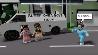 Brookhaven But CREEPY ODERS Invited Me To Their SLEEPOVER Then THIS HAPPENED [upl. by Yelwah]