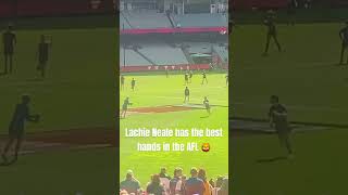 Lachie Neale  The best hands in the AFL shorts [upl. by Trefor]