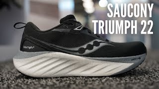 Saucony Triumph 22 Preview  Nada le puede salir mal [upl. by Aridaj960]