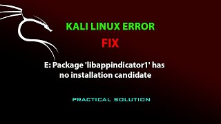 LINUX FIX E Package libappindicator1 has no installation candidate [upl. by Merlin973]