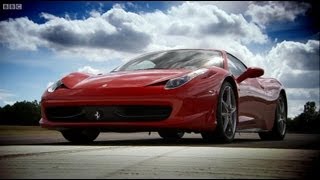 Ferrari 458 vs Ferrari 430  Top Gear  BBC [upl. by Akinohs]